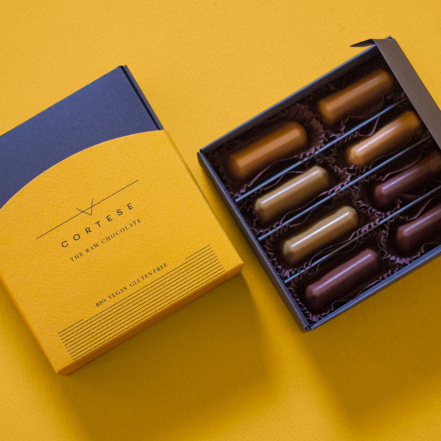 Degustazione di Gianduiotti Raw