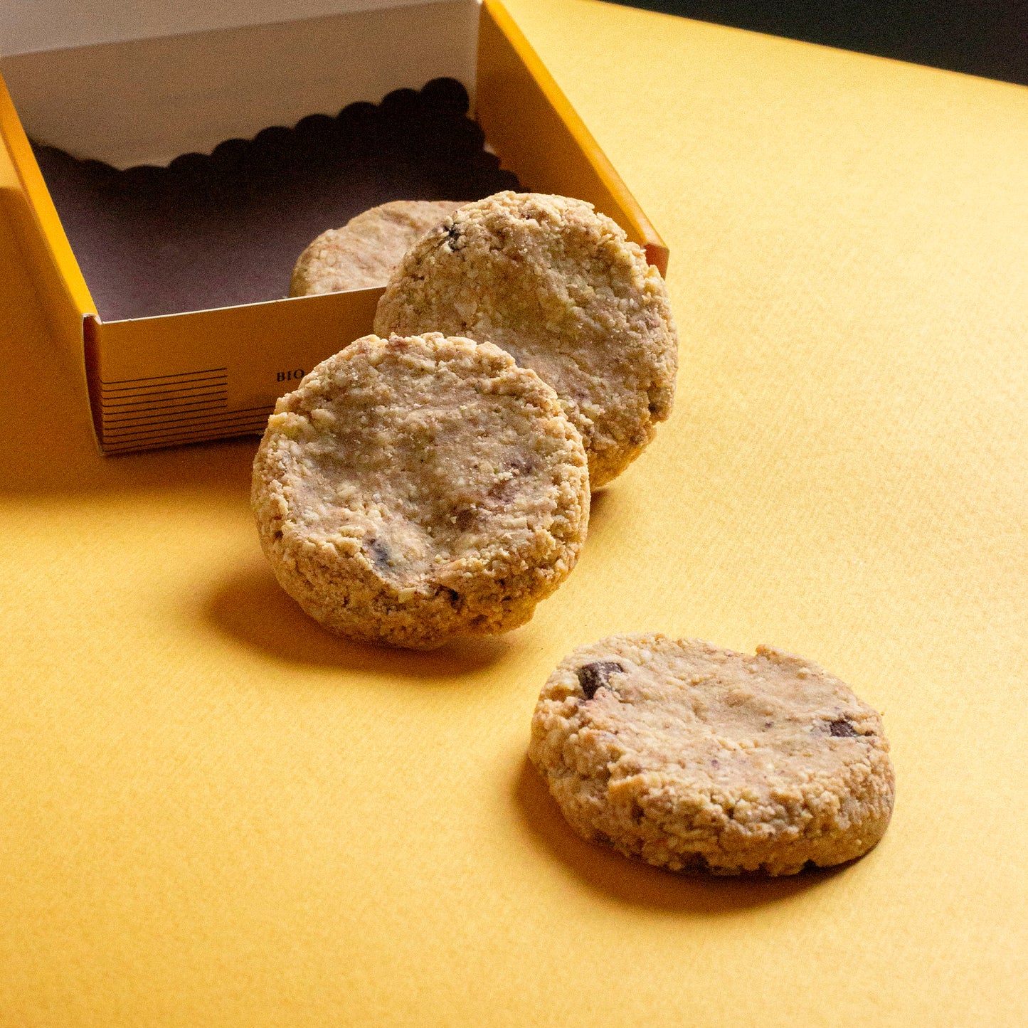 Cookies Raw Con Gocce Di Cioccolato