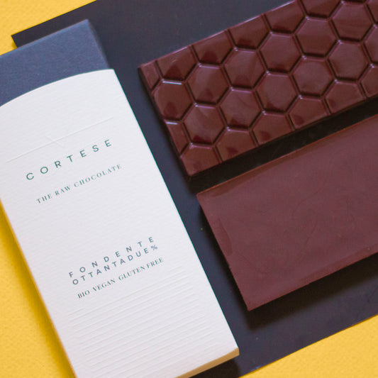 Tavoletta Di Cioccolato Raw Fondente 82%