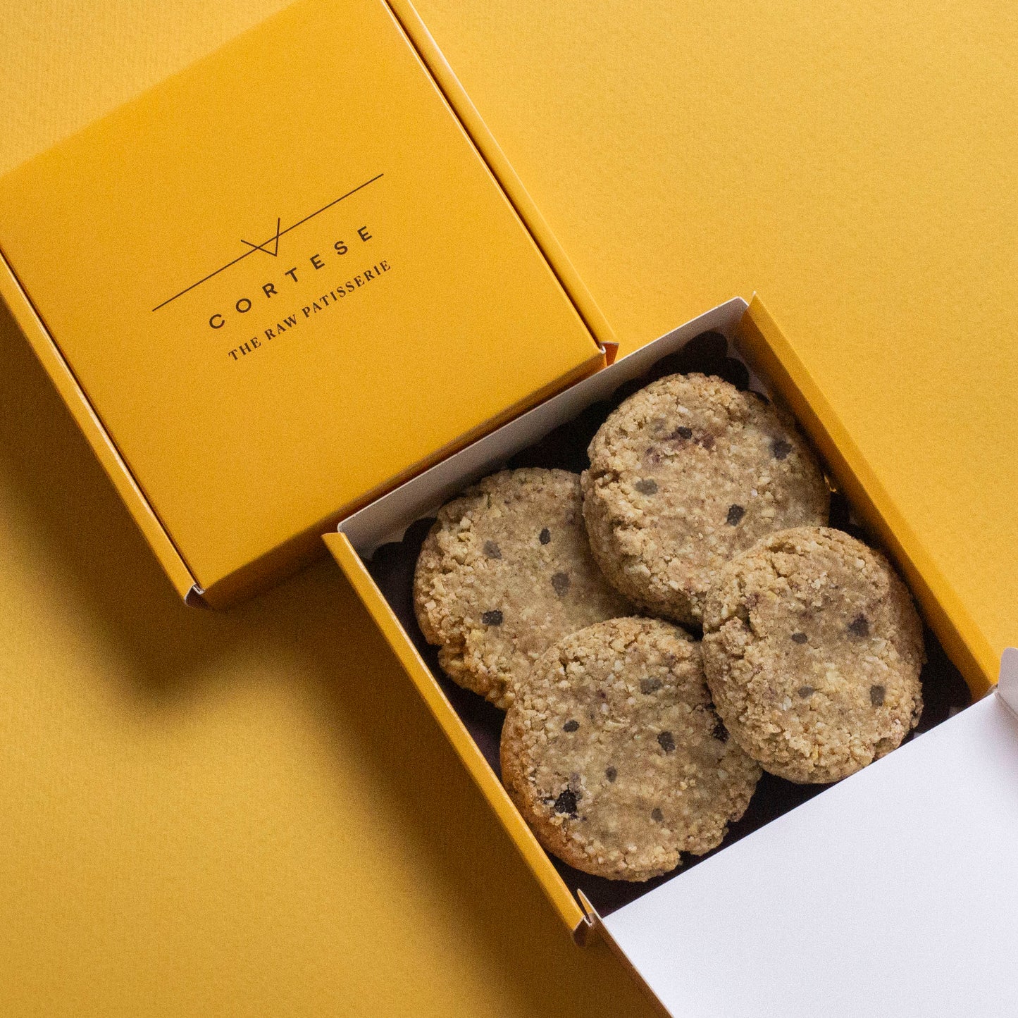 Cookies Raw Con Gocce Di Cioccolato